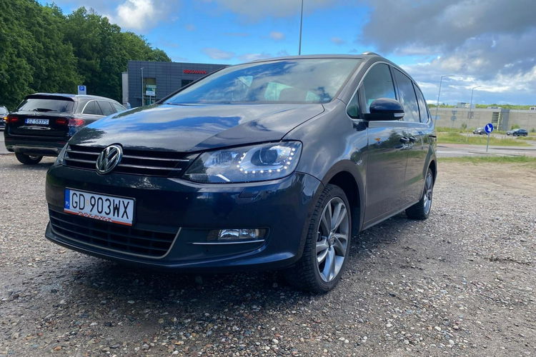 Volkswagen Sharan 2.0TDI dsg elektryczne drzwi 7 osobowy pełen serwis rok gwarancji zdjęcie 2