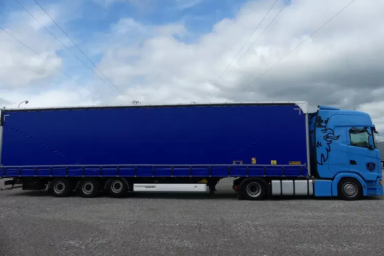Scania S450 + WIELTON FIRANKA / ZESTAW MEGA / EURO 6 / RETARDER / zdjęcie 8