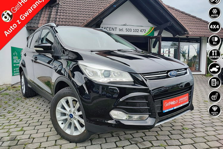 Ford Kuga 2.0 TDCi Wersja Titanium 4x4 + 150KM + 131 t.km zdjęcie 1