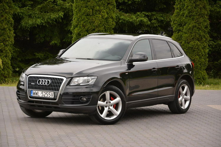 Audi Q5 S-Line BI-Xenon Navi Led Skóry Czarny podsufitka Alu19 zdjęcie 10