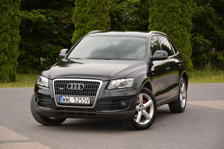 Audi Q5 S-Line BI-Xenon Navi Led Skóry Czarny podsufitka Alu19 zdjęcie 9