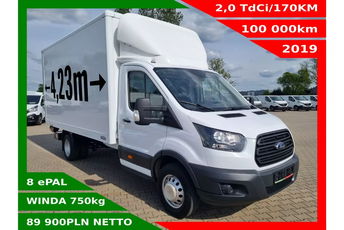 Ford Transit Kontener 8 ePAL 89900zł NETTO 2.0 TdCI/170KM