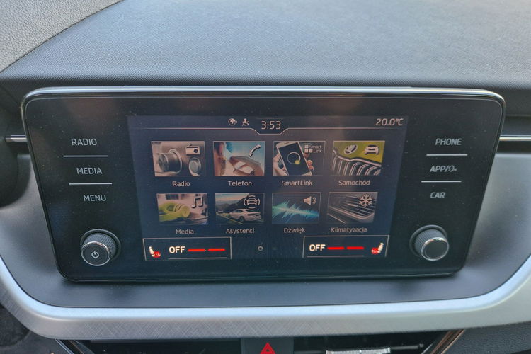Skoda kamiq Wersją Tour. Full Led. Radar Asystent zdjęcie 35