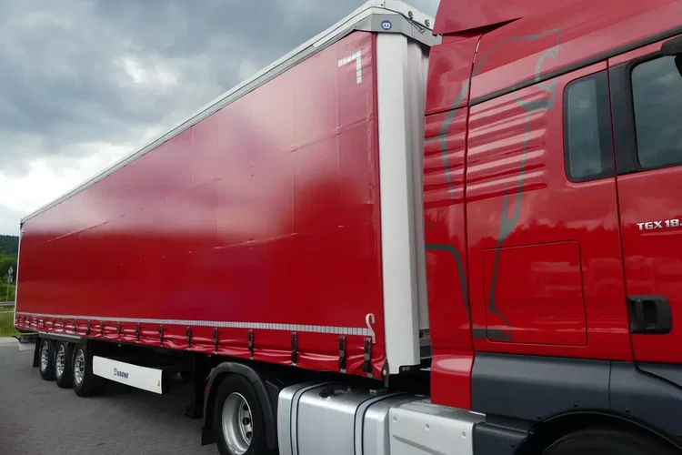 MAN TGX 18.500 + KRONE FIRANKA / ZESTAW STANDARD / IDEALNY STAN / zdjęcie 14
