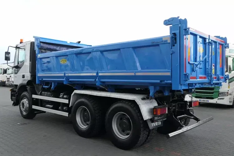 Iveco TRAKKER 380 / 6x4 / WYWROTKA MEILLER KIPPER / HYDROBURTA / BORDMATIC / OPONY 100 % / ŁADOWNOŚĆ : 14 TON zdjęcie 11