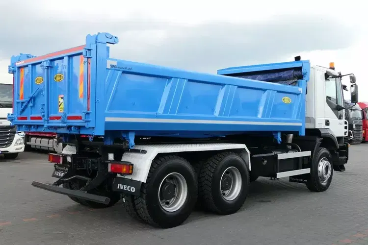 Iveco TRAKKER 380 / 6x4 / WYWROTKA MEILLER KIPPER / HYDROBURTA / BORDMATIC / OPONY 100 % / ŁADOWNOŚĆ : 14 TON zdjęcie 13