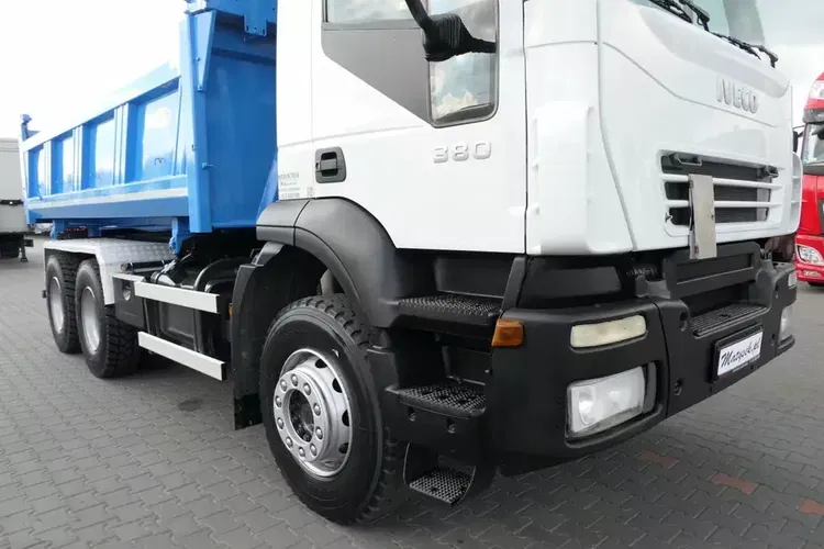 Iveco TRAKKER 380 / 6x4 / WYWROTKA MEILLER KIPPER / HYDROBURTA / BORDMATIC / OPONY 100 % / ŁADOWNOŚĆ : 14 TON zdjęcie 15