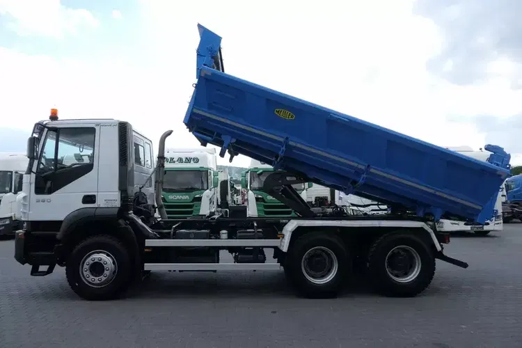 Iveco TRAKKER 380 / 6x4 / WYWROTKA MEILLER KIPPER / HYDROBURTA / BORDMATIC / OPONY 100 % / ŁADOWNOŚĆ : 14 TON zdjęcie 2