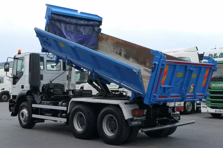 Iveco TRAKKER 380 / 6x4 / WYWROTKA MEILLER KIPPER / HYDROBURTA / BORDMATIC / OPONY 100 % / ŁADOWNOŚĆ : 14 TON zdjęcie 3