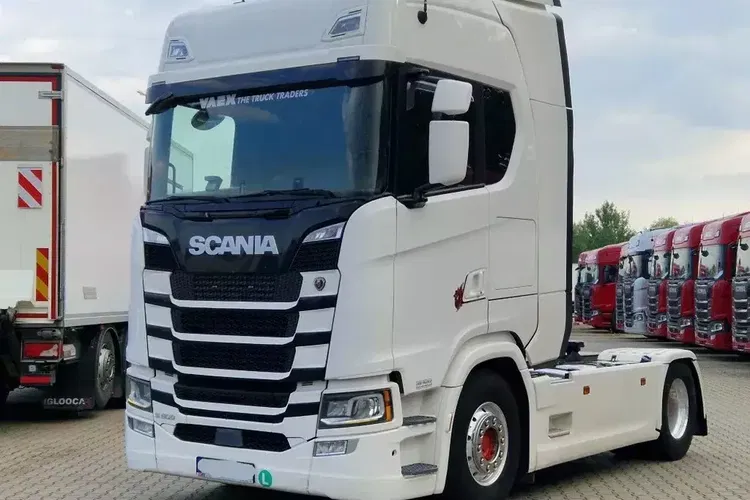 Scania Bardzo Bogate Wyposażenie TV, Skóra, Navi zdjęcie 1