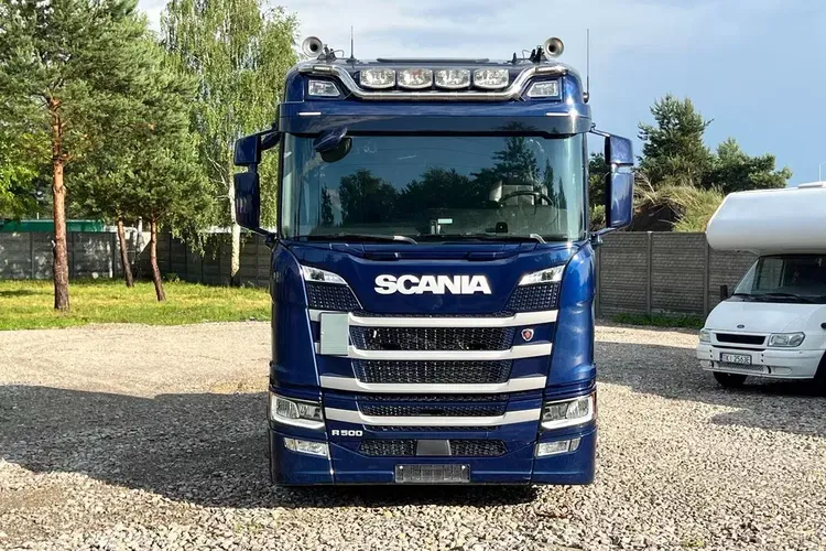 R500 Scania pełna opcja cała na poduszce 6poduszek skóry alu felgi hydraulika zdjęcie 12