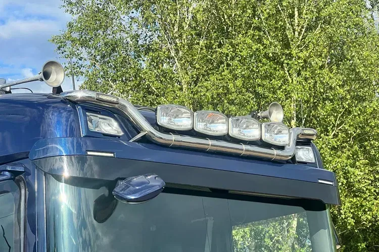 R500 Scania pełna opcja cała na poduszce 6poduszek skóry alu felgi hydraulika zdjęcie 8
