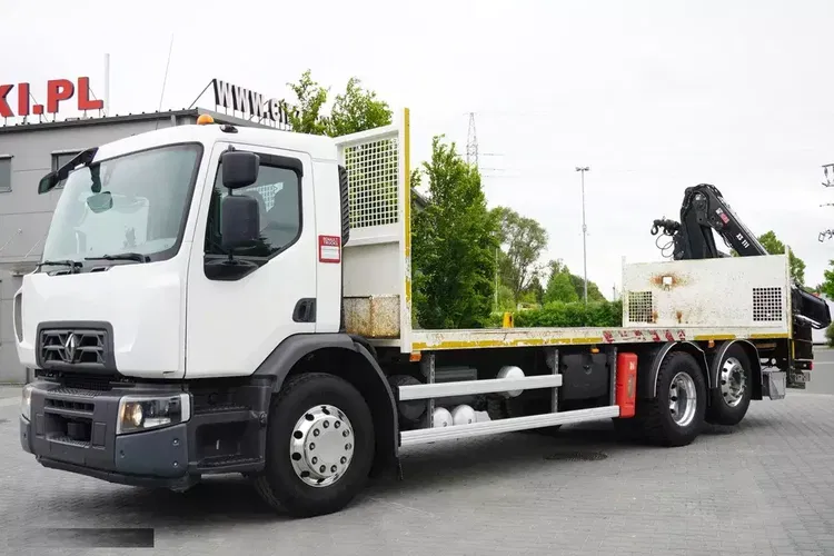 Renault D26 440 WIDE 6×2 E6 HDS HIAB XS111 / PILOT / ład. 15t zdjęcie 5