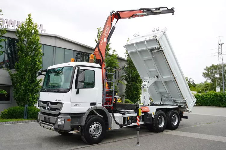 Mercedes Actros 2641 6×4/ HDS / Wywrotka / 110 tys.km zdjęcie 2