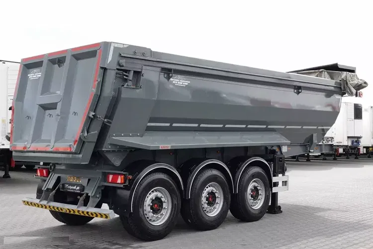 Schmitz OZGUL WYWROTKA 26 m3 / STALOWA / HP / RYNNA / OPONY 100% / HYDROKLAPA / 2020 rok zdjęcie 10