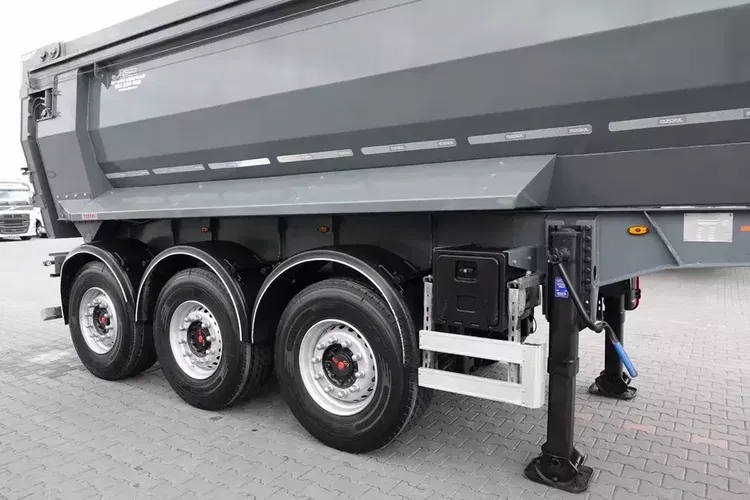 Schmitz OZGUL WYWROTKA 26 m3 / STALOWA / HP / RYNNA / OPONY 100% / HYDROKLAPA / 2020 rok zdjęcie 17