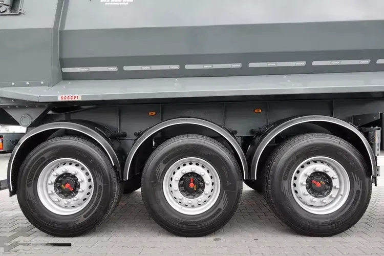 Schmitz OZGUL WYWROTKA 26 m3 / STALOWA / HP / RYNNA / OPONY 100% / HYDROKLAPA / 2020 rok zdjęcie 20