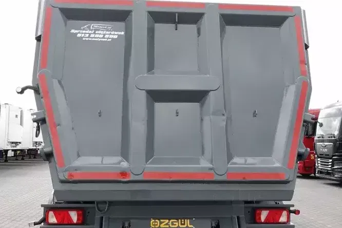 Schmitz OZGUL WYWROTKA 26 m3 / STALOWA / HP / RYNNA / OPONY 100% / HYDROKLAPA / 2020 rok zdjęcie 8