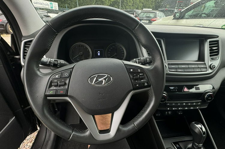 Hyundai Tucson 1.6TGI 177KM AUTOMAT SKÓRY KAMERA NAVI RADAR 1 WŁ 1.R GWARANCJI zdjęcie 10