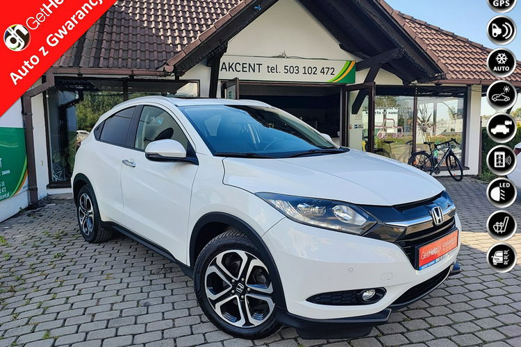 Honda HR-V Executive + 1.6 + serwis + oryginał biała perła zdjęcie 1