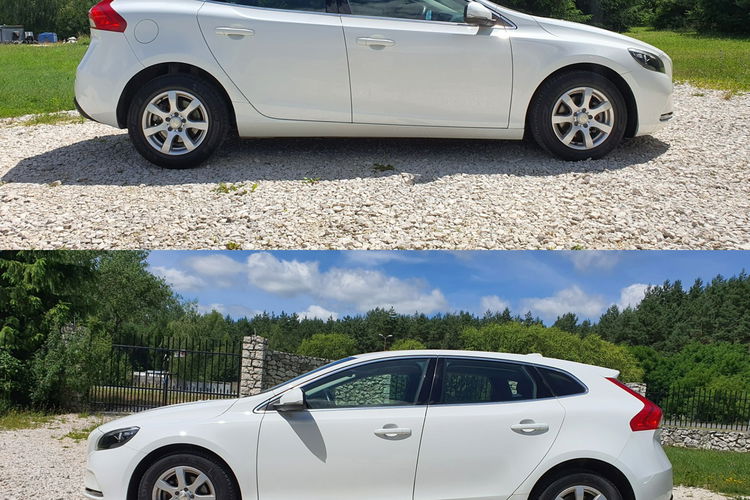 Volvo V40 2.0 D2 120KM # Momentum # Navi # Climatronic # Skóra # BIAŁY zdjęcie 36