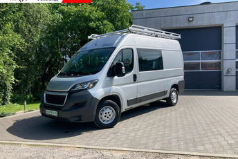 Peugeot Boxer 2018 2.0 130KM L2H2 Brygadówka Tempomat Klimatyzacja Bagażnik dachowy