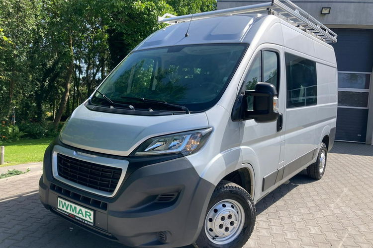 Peugeot Boxer 2018 2.0 130KM L2H2 Brygadówka Tempomat Klimatyzacja Bagażnik dachowy zdjęcie 3