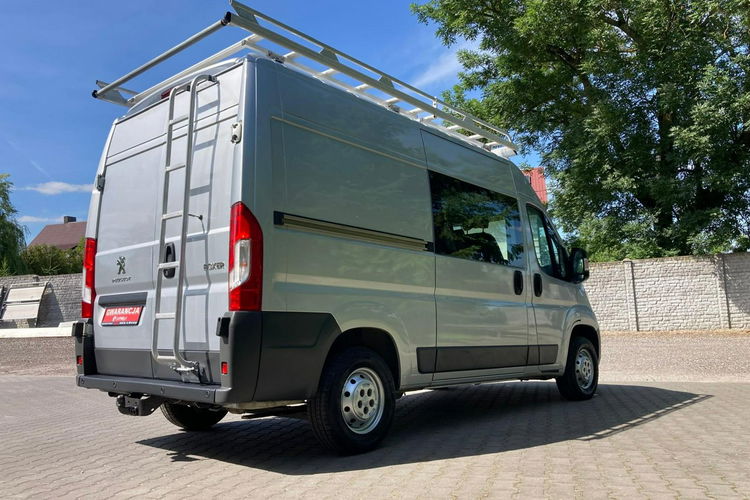 Peugeot Boxer 2018 2.0 130KM L2H2 Brygadówka Tempomat Klimatyzacja Bagażnik dachowy zdjęcie 5