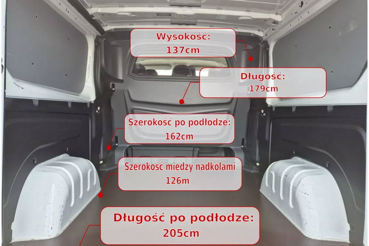 Renault Trafic Long 109900zł NETTO Brygadówka 6 osób 2.0dCi/120KM zdjęcie 13