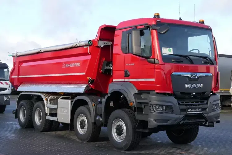 MAN TGS 41.480 / 8X8 / WYWROTKA TYLNOZSYPOWA / FABRYCZNIE NOWA / OD RĘKI / KH-KIPPER / 2024 R zdjęcie 11