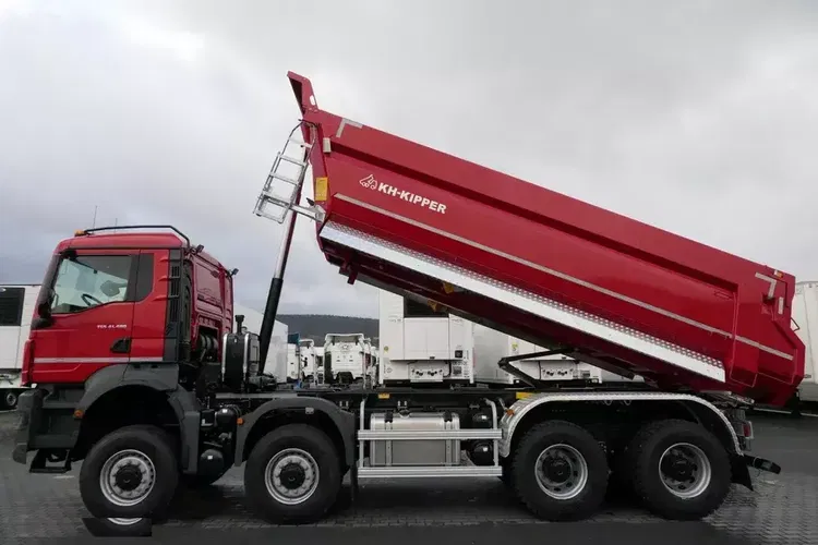 MAN TGS 41.480 / 8X8 / WYWROTKA TYLNOZSYPOWA / FABRYCZNIE NOWA / OD RĘKI / KH-KIPPER / 2024 R zdjęcie 2