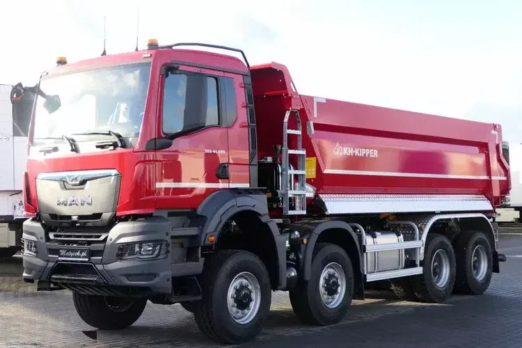 MAN TGS 41.480 / 8X8 / WYWROTKA TYLNOZSYPOWA / FABRYCZNIE NOWA / OD RĘKI / KH-KIPPER / 2024 R zdjęcie 8