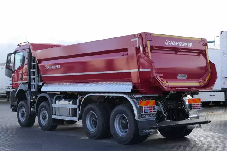 MAN TGS 41.480 / 8X8 / WYWROTKA TYLNOZSYPOWA / FABRYCZNIE NOWA / OD RĘKI / KH-KIPPER / 2024 R zdjęcie 9