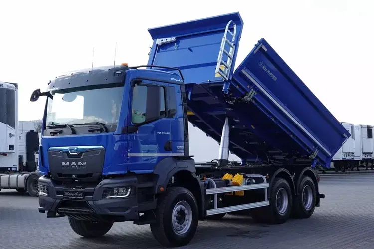 MAN TGS 33. 440 / 6x6 / WYWROTKA 3 stronna / HYDROBURTA / BORDMATIC / KH-KIPPER / FABRYCZNIE NOWY / DOSTĘPNY OD RĘKI zdjęcie 1
