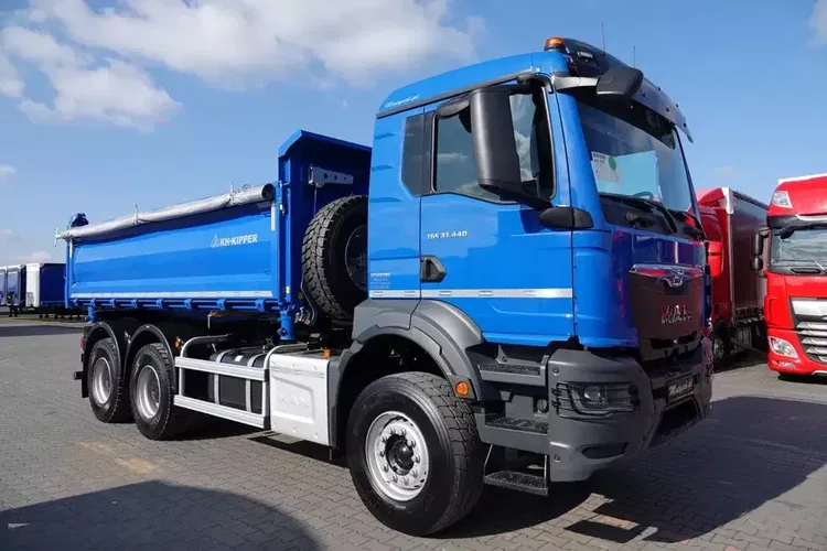 MAN TGS 33. 440 / 6x6 / WYWROTKA 3 stronna / HYDROBURTA / BORDMATIC / KH-KIPPER / FABRYCZNIE NOWY / DOSTĘPNY OD RĘKI zdjęcie 19