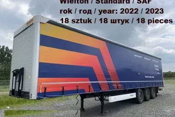 Wielton Firanka Standard / SAF / 18 sztuk / rok 2022/2023