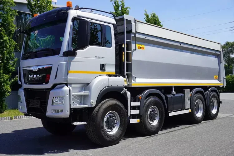 MAN TGS 41.480 8×8 E6/ Kipper HYVA / ładowność 26.2 t / pojemność 25 m3 zdjęcie 1