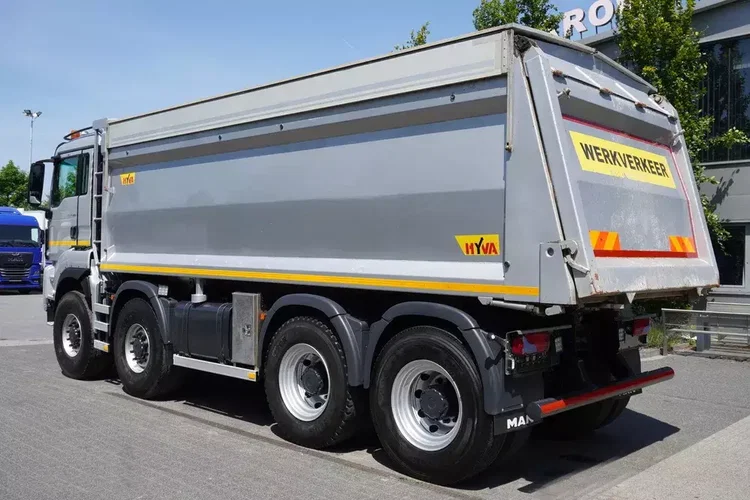 MAN TGS 41.480 8×8 E6/ Kipper HYVA / ładowność 26.2 t / pojemność 25 m3 zdjęcie 3