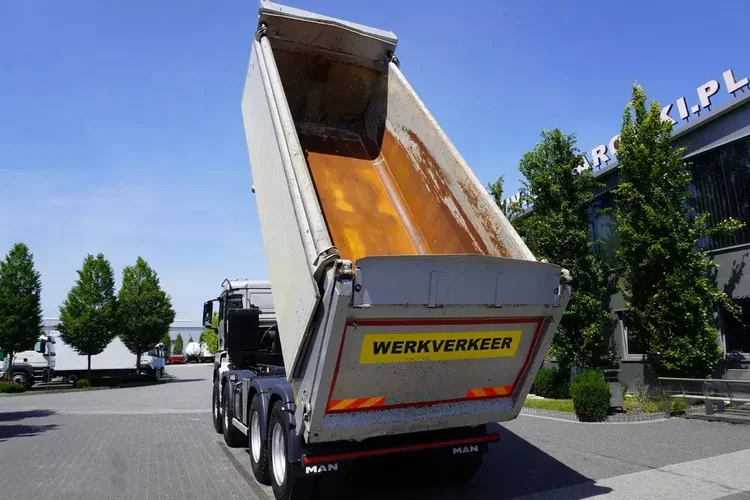 MAN TGS 41.480 8×8 E6/ Kipper HYVA / ładowność 26.2 t / pojemność 25 m3 zdjęcie 8