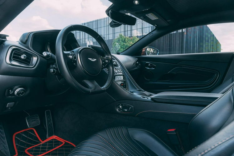 DB11 ASTON MARTIN DB11 5.2L 608HP V12 COUPE VOSSEN WYDECH OBNIŻONY CINNABAR zdjęcie 27