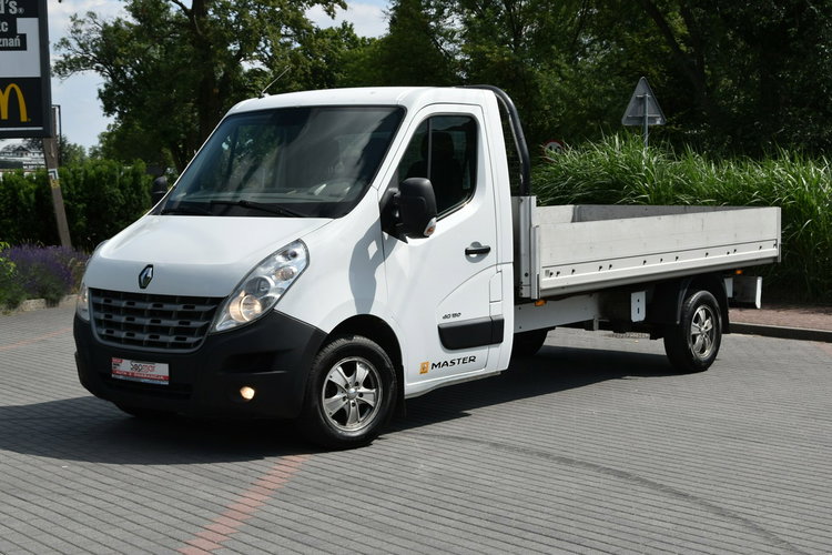 Renault Master MAXi 2.3dCi 150KM 2012r. MAX HAK 2.5t Climatronic Alufelgi TEMPOMAT zdjęcie 3