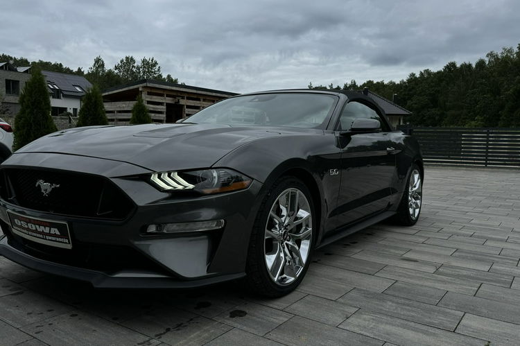 Ford Mustang 5.0v8 GT_Premium 450KM radar navi skóry tempomat aktywny kamery zamian zdjęcie 38