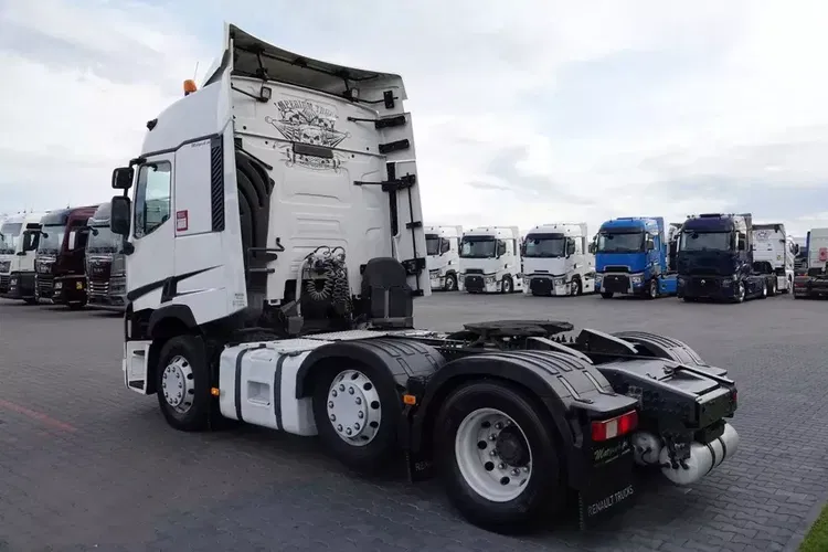 Renault T 460 / 6x2 / PUSHER / DMC: 69 TON / 3 osiowy zdjęcie 4