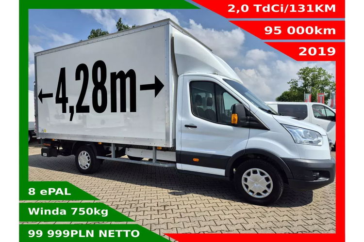 Ford Transit Kontener 8 ePAL 99999zł NETTO 2.0 TdCI/131KM zdjęcie 1