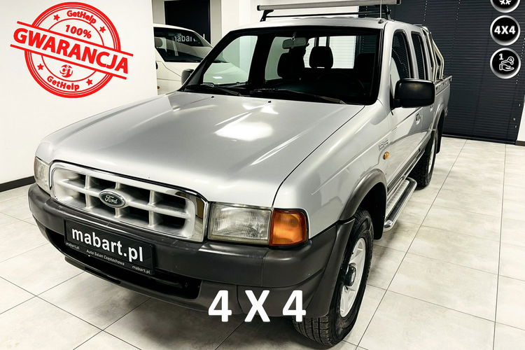 Ford Ranger 2.5 TD 4x4 Reduktory Doppelkabine Pickup Klimatyzacja 5 osobowy zdjęcie 1