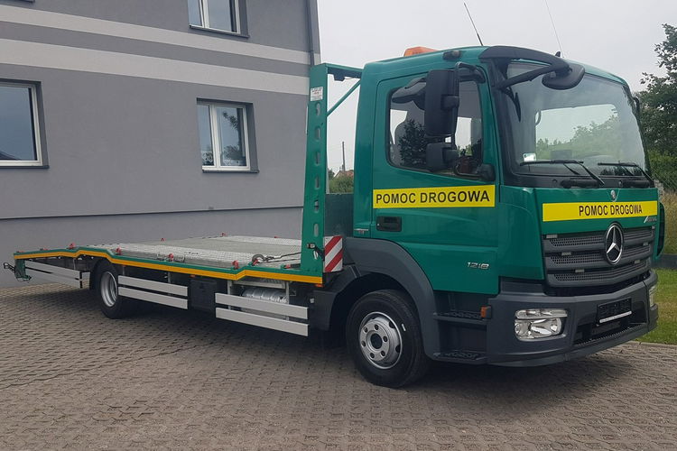 Mercedes ATEGO 1218 LAWETA POMOC DROGOWA AUTOLAWETA 4x2 ZAPADNIE LAWETA POMOC DROGOWA AUTOLAWETA 4x2 ZAPADNIE 11 990 KG KLIMA NAJAZD zdjęcie 2