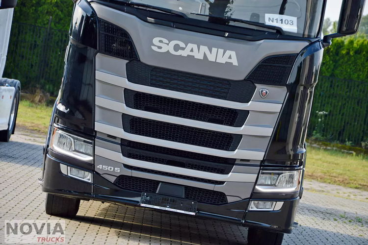 Scania S450 BEZ EGR | LED | KLIMA POSTOJOWA | WIRTUALNY KOKPIT | 2 ŁÓŻKA | BAKI 1400 L zdjęcie 4