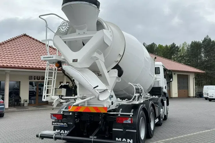 MAN TGS 32.420 8x4 Betonomieszarka Betoniarka GRUSZKA - 9m zdjęcie 19