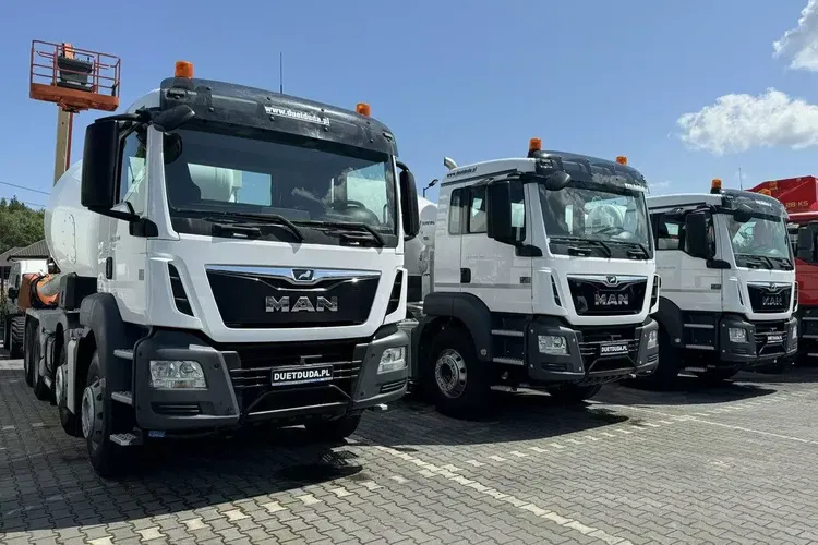 MAN TGS 32.420 8x4 Betonomieszarka Betoniarka GRUSZKA - 9m zdjęcie 2