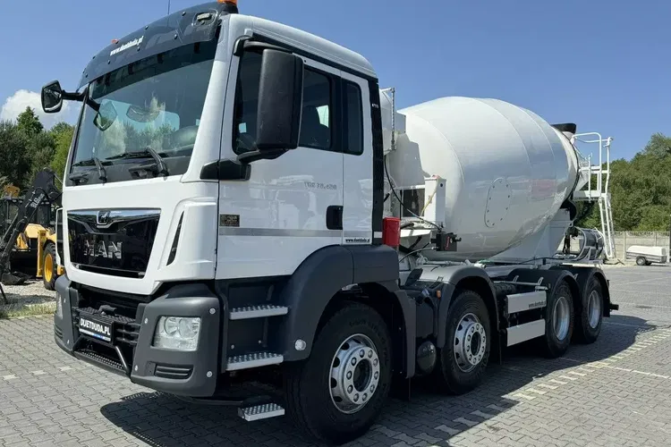 MAN TGS 32.420 8x4 Betonomieszarka Betoniarka GRUSZKA - 9m zdjęcie 5